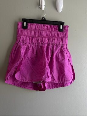 FP Movement Way Home Shorts Pink Athletic Shorts - Small